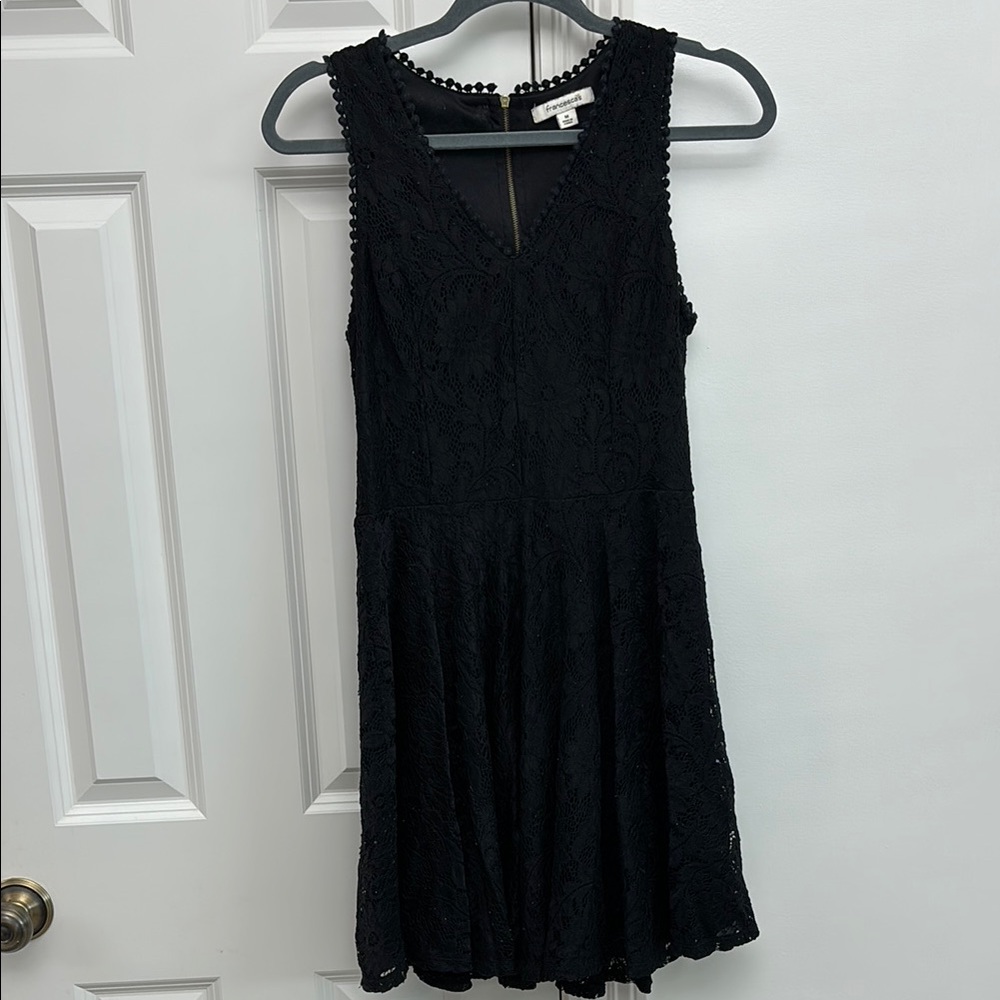 Elegant Black Lace Dress